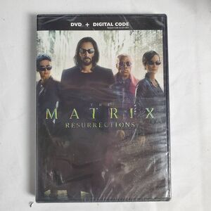 The Matrix Resurrections (DVD + Digital Code, 2021, Keanu Reeves)